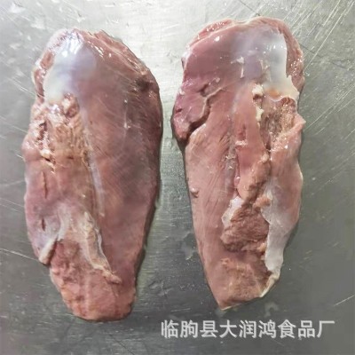 鹅肉冷冻生鲜 铁锅炖大鹅下酒菜 新鲜去皮鹅胸肉厂家批发