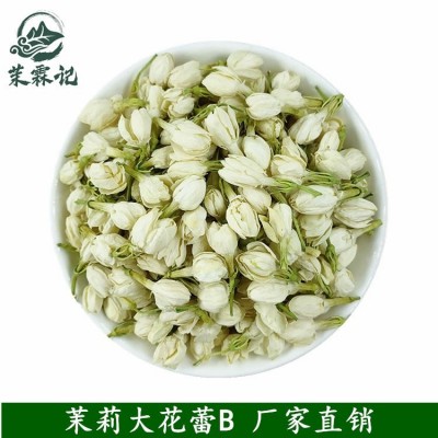 新花广西横县茉莉花茶 茉莉花干 茉莉大花蕾 厂家散装花草茶批发