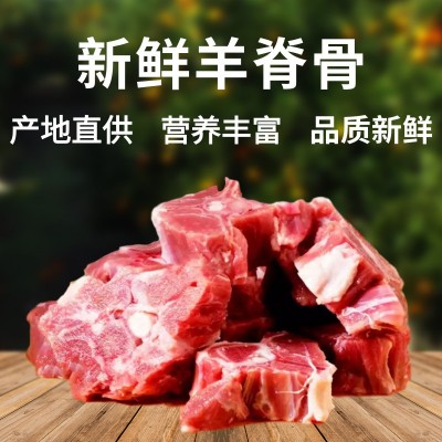 内蒙特产厂家批发新鲜冷冻带骨肉羊脊骨羊肉炖汤食材羊蝎子1公斤