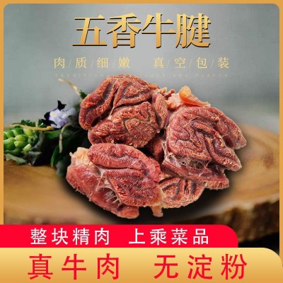 厂家直供五香牛腱牛腿肉纯牛肉牛腱子肉真空包装开袋即食河南特产