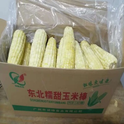 白糯玉米棒速冻食品/商用批发厂家直销-东北特色小吃冷冻玉米棒